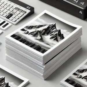 High-Quality Document Printing A4 (BW)