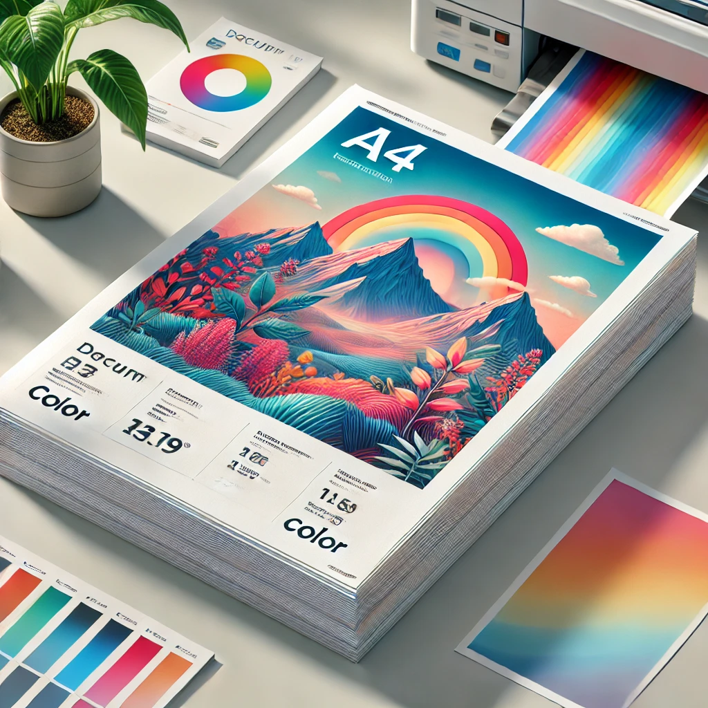 High-Quality Document Printing A4 (Color)