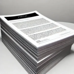 High-Quality Document Printing Legal B&W